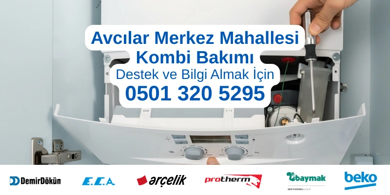 Avcılar Merkez Mahallesi kombi bakımı hizmeti - Profesyonel teknisyen kombi bakımı yaparken