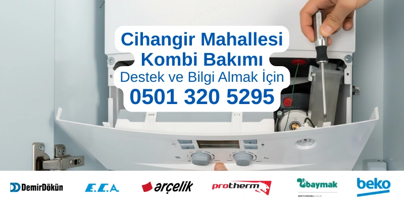 Avcılar Cihangir Mahallesi kombi bakımı hizmeti - Profesyonel teknisyen kombi bakımı yaparken