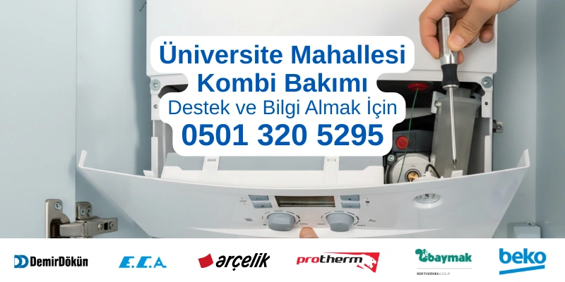 Avcılar Üniversite Mahallesi kombi bakımı hizmeti - Profesyonel teknisyen kombi bakımı yaparken