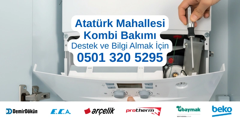 Esenyurt Atatürk Mahallesi kombi bakımı hizmeti - Profesyonel teknisyen kombi bakımı yaparken