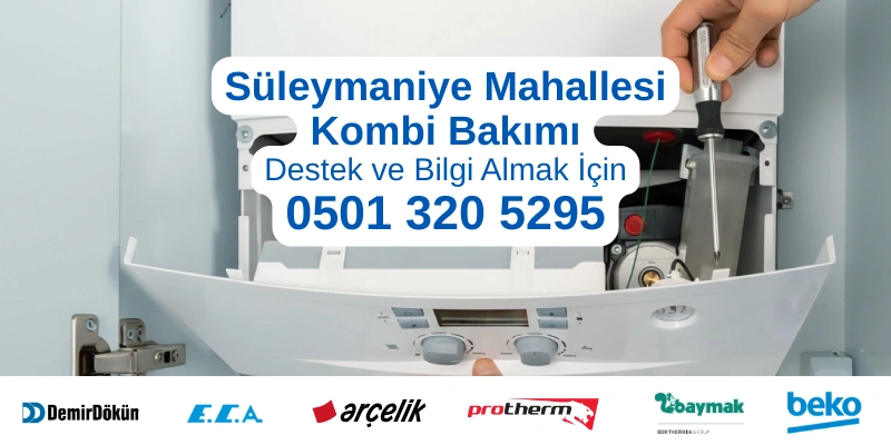 Esenyurt Süleymaniye Mahallesi kombi bakımı hizmeti - Profesyonel teknisyen kombi bakımı yaparken