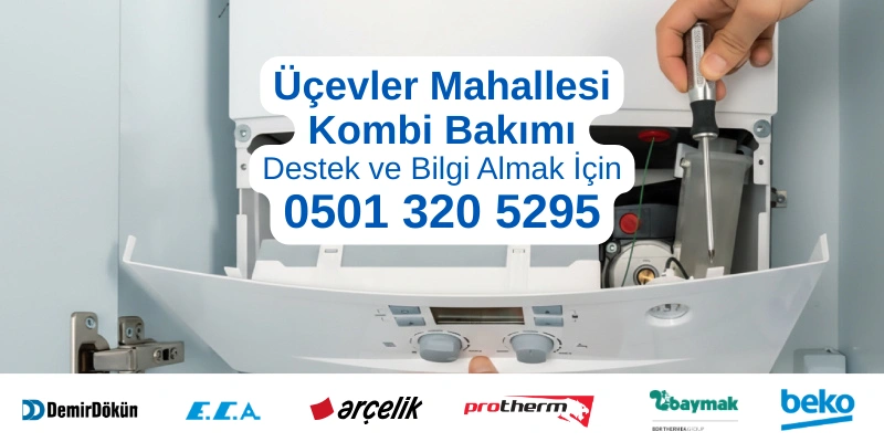 Esenyurt Üçevler Mahallesi kombi bakımı hizmeti - Profesyonel teknisyen kombi bakımı yaparken